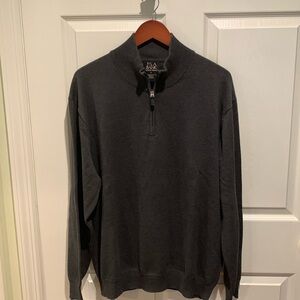 Joseph Banks mens 1/2 zip Pima Cotton pullover